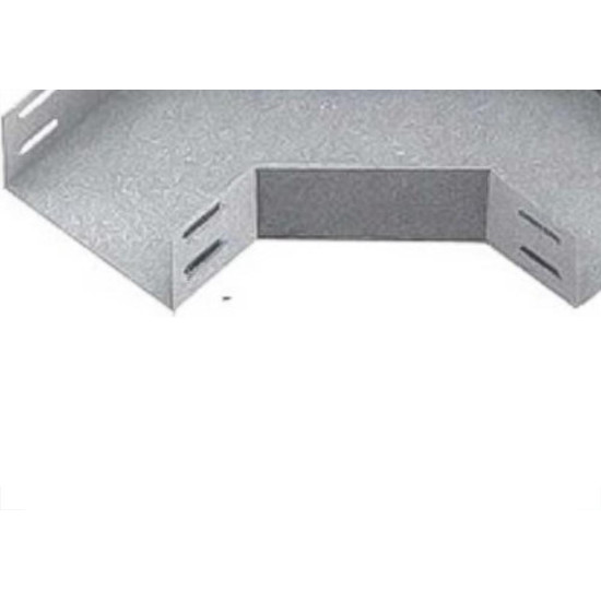 Curva Para Eletrocalha Horizontal Lisa Sem Virola Perfil Lider 90O 200 X 50 