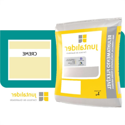 Rejunte Juntalider 4 Pacotes Com 1Kg Creme Rejunte Juntalider 4 Pacotes Com 1Kg Creme