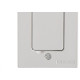 Placa Piso Aluminio Tramontina 4X2 Unha Para 1 Modulo Lux 