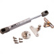Pistao A Gas Jomarca Newton 40N Galvanizado P2526 Pistao A Gas Jomarca Newton 40N Galvanizado P2526