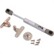 Pistao A Gas Jomarca Newton 50N Galvanizado P59 Pistao A Gas Jomarca Newton 50N Galvanizado P59