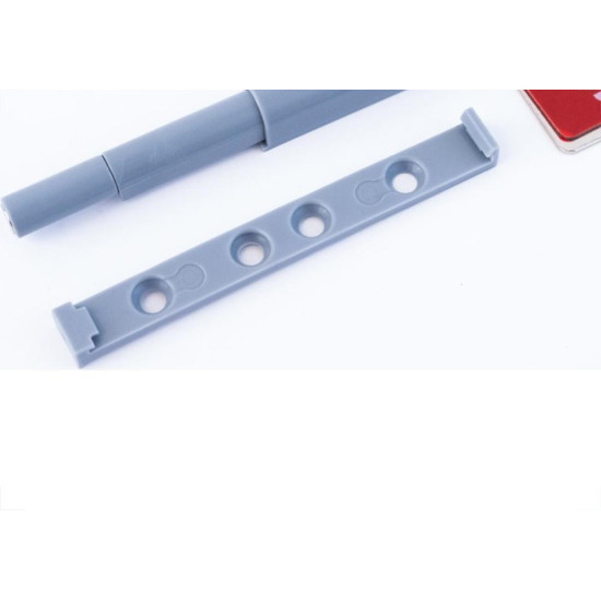 Fecho Para Moveis Jomarca Magnetico Toque Push Open Cinza P2997
