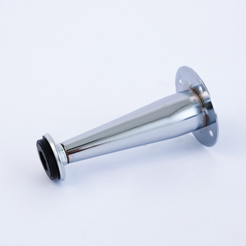 Pe Conico Para Moveis Jomarca Com Regulagem 150Mm Cromado P2837 Pe Conico Para Moveis Jomarca Com Regulagem 150Mm Cromado P2837