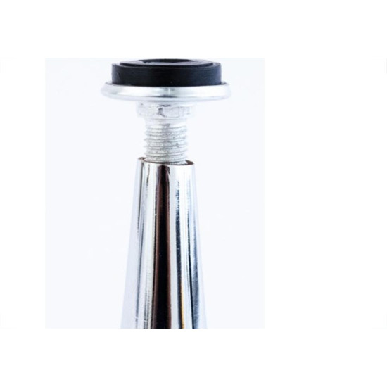Pe Conico Para Moveis Jomarca Com Regulagem 150Mm Cromado P2837 Pe Conico Para Moveis Jomarca Com Regulagem 150Mm Cromado P2837
