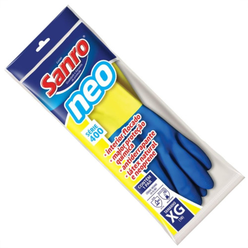 Luva Sanro (Latex+Neoprene) Xg Par 284E40002 Luva Sanro (Latex+Neoprene) Xg Par 284E40002