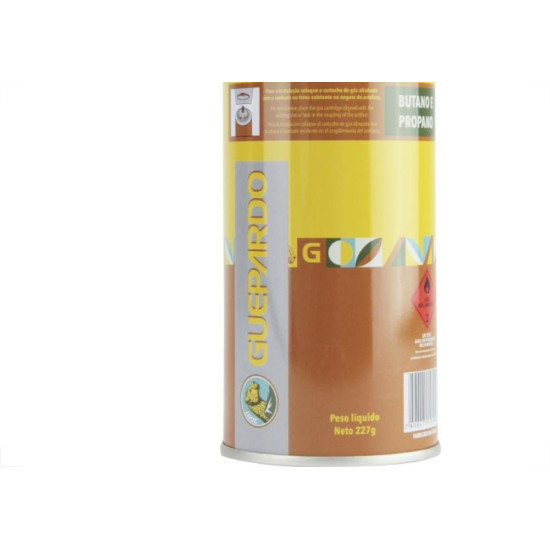 Gas Cartucho Butano Macarico/Fogareiro 227Gr Nautika Guepardo 47010 Gas Cartucho Butano Macarico/Fogareiro 227Gr Nautika Guepardo 47010