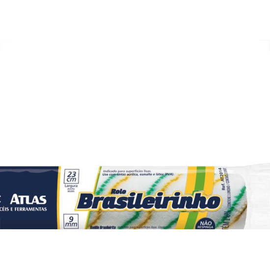 Rolo La Atlas Sintetico ''Brasileirinho'' 23Cm Sem Cabo At2014 Rolo La Atlas Sintetico ''Brasileirinho'' 23Cm Sem Cabo At2014