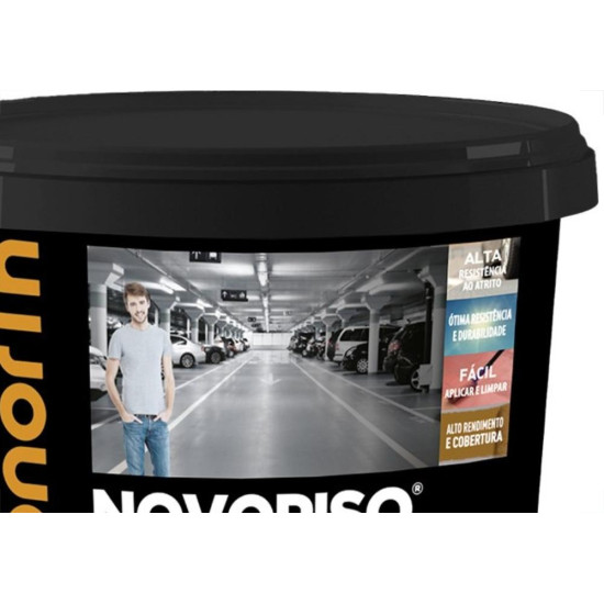 Tinta Hydronorth Novopiso Premium Piso 900Ml Fosco Azul Pote 
