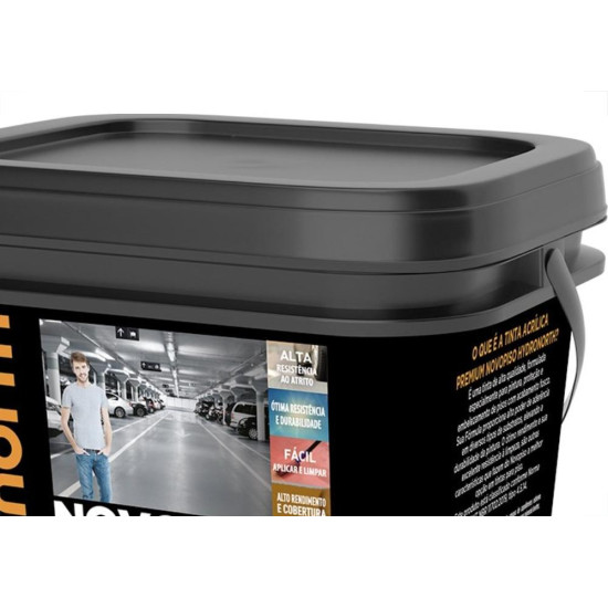 Tinta Hydronorth Novopiso Premium Piso 3,6L Fosco Cinza Galao 