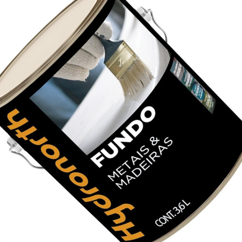 Fundo Para Madeira Hydronorth 3,6L Branco Fundo Para Madeira Hydronorth 3,6L Branco