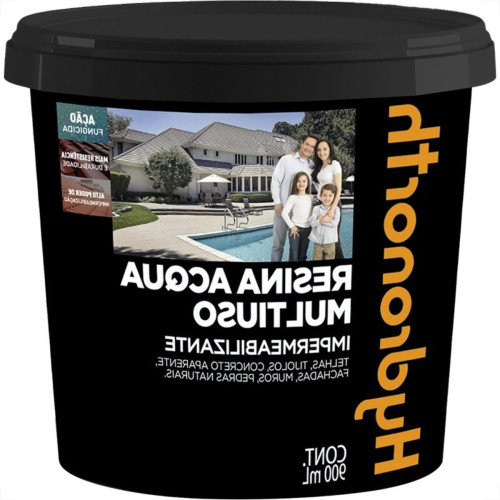 Resina Multiuso Hydronorth Acqua Color Brilhante 900Ml Branco Pote
