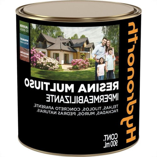 Resina Multiuso Hydronorth Solvente Brilhante 900Ml Incolor Lata