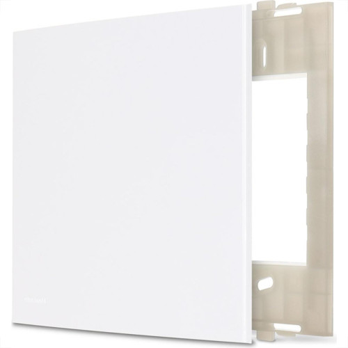Placa Margirius Sleek 4X4 Branca (Cega) Com Suporte 16022 Placa Margirius Sleek 4X4 Branca (Cega) Com Suporte 16022