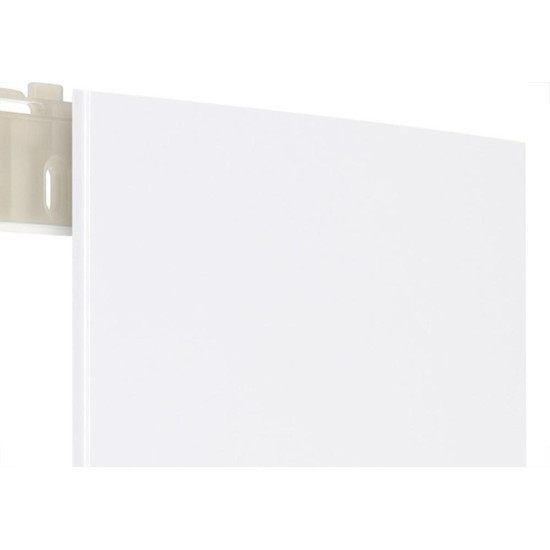 Placa Margirius Sleek 4X4 Branca (Cega) Com Suporte 16022 Placa Margirius Sleek 4X4 Branca (Cega) Com Suporte 16022