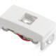 Modulo Margirius Sleek 1 Tomada Rede Rj11 Branco 16046 Modulo Margirius Sleek 1 Tomada Rede Rj11 Branco 16046