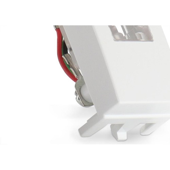 Modulo Margirius Sleek 1 Tomada Rede Rj11 Branco 16046 Modulo Margirius Sleek 1 Tomada Rede Rj11 Branco 16046