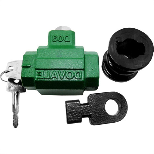 Cadeado Para Porta De Aco Dovale King 3 Verde 17500 Cadeado Para Porta De Aco Dovale King 3 Verde 17500