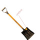 Pa Quadrada Pandolfo Leveforte N°3 Com Cabo 982-20 Pa Quadrada Pandolfo Leveforte N°3 Com Cabo 982-20
