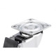 Rodizio Perkon Poliuretano Base Giratorio Transparente Com Trava 35Mm 1241 Rodizio Perkon Poliuretano Base Giratorio Transparente Com Trava 35Mm 1241