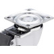 Rodizio Perkon Poliuretano Base Giratorio Transparente Com Trava 50Mm 1242 Rodizio Perkon Poliuretano Base Giratorio Transparente Com Trava 50Mm 1242