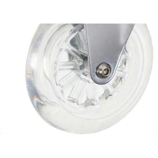 Rodizio Perkon Poliuretano Base Giratorio Transparente Com Trava 100Mm 1244 Rodizio Perkon Poliuretano Base Giratorio Transparente Com Trava 100Mm 1244