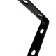 Cantoneira Moveis Zamar Preta 2 '' 04 Pecas Cantoneira Moveis Zamar Preta 2 '' 04 Pecas
