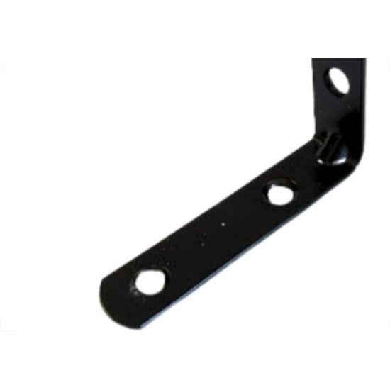Cantoneira Moveis Zamar Preta 2.1/2 '' 04 Pecas Cantoneira Moveis Zamar Preta 2.1/2 '' 04 Pecas