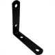 Cantoneira Moveis Zamar Preta 3'' 04 Pecas Cantoneira Moveis Zamar Preta 3'' 04 Pecas