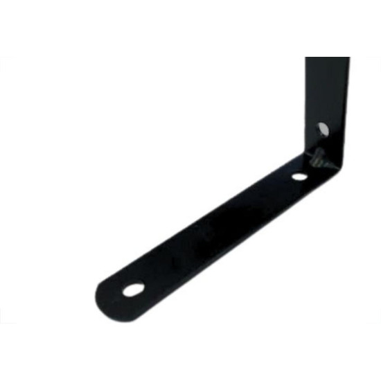 Cantoneira Moveis Zamar Preta 4'' 04 Pecas 