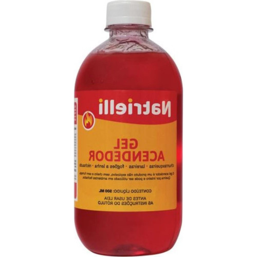 Acendedor Para Churrasqueira Natrielli Em Gel 500Ml Geac500 Acendedor Para Churrasqueira Natrielli Em Gel 500Ml Geac500