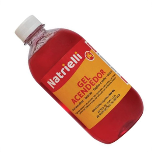 Acendedor Para Churrasqueira Natrielli Em Gel 500Ml Geac500 Acendedor Para Churrasqueira Natrielli Em Gel 500Ml Geac500