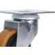 Rodizio Para Carrinho Colson Ferro Base Giratoria Sem Trava 75Mm Rodizio Para Carrinho Colson Ferro Base Giratoria Sem Trava 75Mm