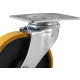 Rodizio Para Carrinho Colson Ferro Base Giratoria Sem Trava 152Mm Rodizio Para Carrinho Colson Ferro Base Giratoria Sem Trava 152Mm