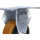 Rodizio Para Carrinho Colson Ferro Base Fixa Sem Trava 75Mm Rodizio Para Carrinho Colson Ferro Base Fixa Sem Trava 75Mm