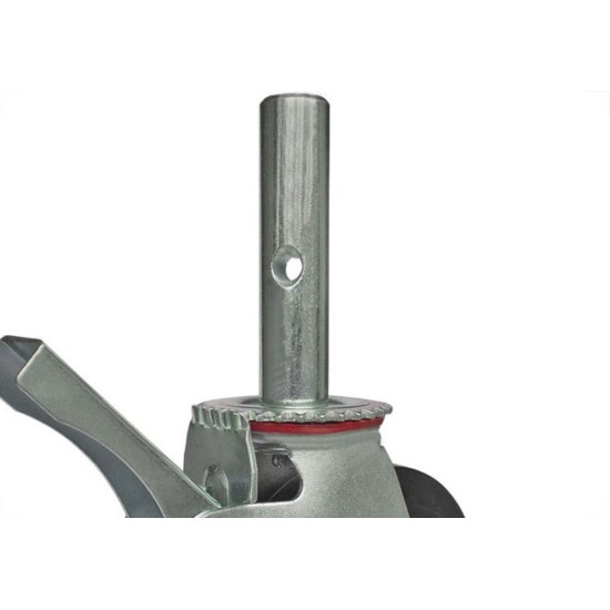 Rodizio Para Andaime Colson Base Giratoria Com Trava 140Mm Rodizio Para Andaime Colson Base Giratoria Com Trava 140Mm