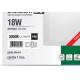 Plaf.Led Tasch.Lys Emb.Qd.18W 3000K 22Cm Plaf.Led Tasch.Lys Emb.Qd.18W 3000K 22Cm