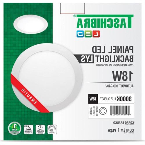 Plaf.Led Tasch.Lys Emb.Rd.18W 3000K 22Cm Plaf.Led Tasch.Lys Emb.Rd.18W 3000K 22Cm