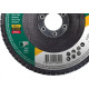 Disco Flap Sata Abrasivo 120 4.1/2'' St55504G - Kit C/10 