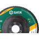 Disco Flap Sata Abrasivo 120 4.1/2'' St55504G - Kit C/10 