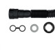 Sifao Pvc Flexivel Blukit Com Arruela Pvc 1,1M Preto 030141-425 Sifao Pvc Flexivel Blukit Com Arruela Pvc 1,1M Preto 030141-425