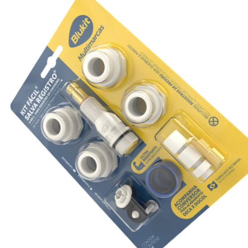 Salva Registro Blukit Kitfacil 9X1 Pps 061403-212 Salva Registro Blukit Kitfacil 9X1 Pps 061403-212