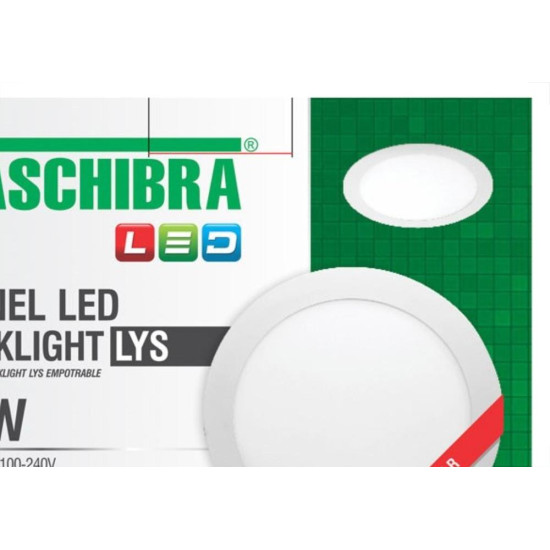 Luminaria Led Plafon Taschibra Lys Embutir Redondo 12W 6500K 16,5Cm Luminaria Led Plafon Taschibra Lys Embutir Redondo 12W 6500K 16,5Cm