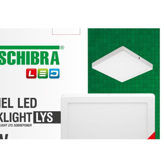 Luminaria Led Plafon Taschibra Lys Externo Quadrado 36W 3000K 40Cm Luminaria Led Plafon Taschibra Lys Externo Quadrado 36W 3000K 40Cm