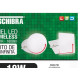 Luminaria Led Plafon Taschibra Frameless Borda Infinita Embutir Quadrado 18W 6500K 12Cm Luminaria Led Plafon Taschibra Frameless Borda Infinita Embutir Quadrado 18W 6500K 12Cm