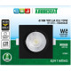 Spot Led Taschibra Alltop Embutir Quadrado Preto 5W 6500K Spot Led Taschibra Alltop Embutir Quadrado Preto 5W 6500K