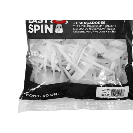 Espacador Nivelador Cortag Easy Spin 1,5Mm Com 50 Pecas 62598 Espacador Nivelador Cortag Easy Spin 1,5Mm Com 50 Pecas 62598