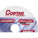 Disco Diamantado Cortag Porcelanato/Vidro 115Mm 62797 Disco Diamantado Cortag Porcelanato/Vidro 115Mm 62797