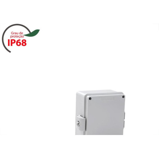 Caixa Passagem Pvc Rohdbox Standard Ip68 Cinza 160X120X 80 888152