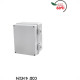 Caixa Passagem Pvc Rohdbox Completa Ip68 Cinza 190X150X110 888169 Caixa Passagem Pvc Rohdbox Completa Ip68 Cinza 190X150X110 888169