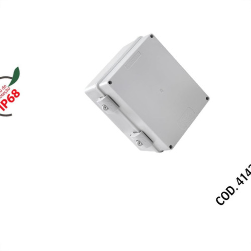 Caixa Passagem Pvc Rohdbox Completa Ip68 Cinza 190X150X110 888169 Caixa Passagem Pvc Rohdbox Completa Ip68 Cinza 190X150X110 888169